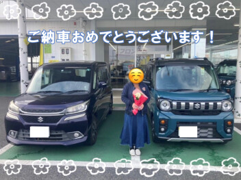 F様　スペーシアギアご納車おめでとうございます！